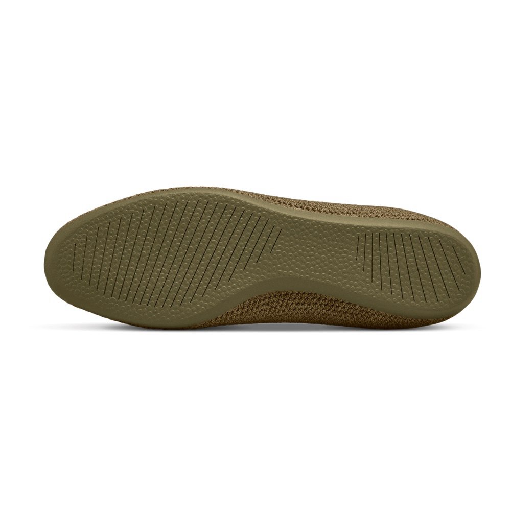 Allbirds Women\'s Flats Dark Olive - Tree Breezers - 39542VDFA